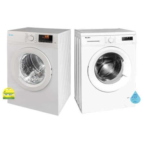 (Bundle) Elba EWF 1075 VT Front Load Washing Machine (7kg) + EBD 751 V